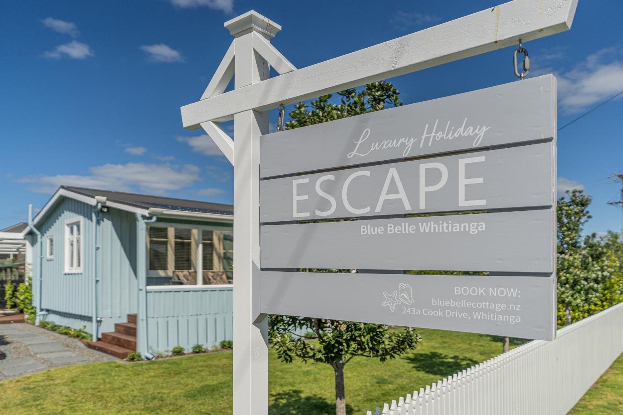 Blue Belle Cottage Whitianga Exteriör bild